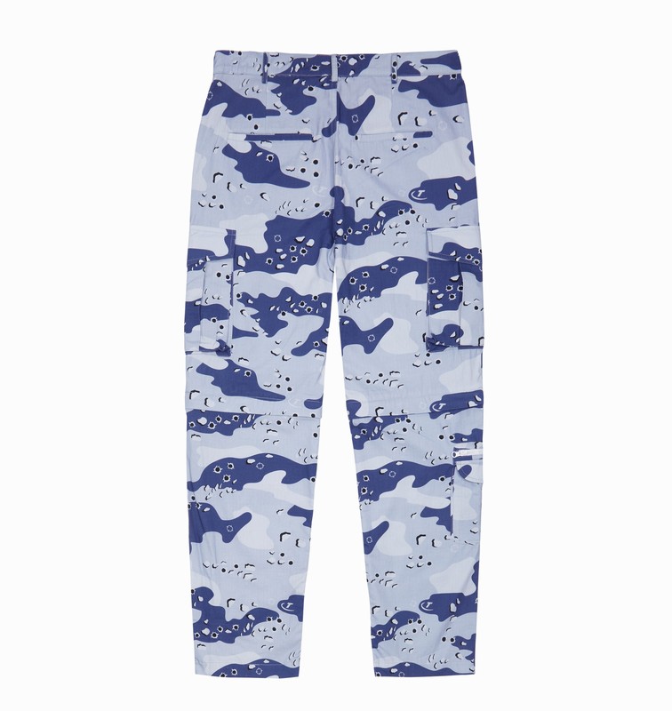 Trapstar Hyperdrive Cargos 青 迷彩 | TS-64861