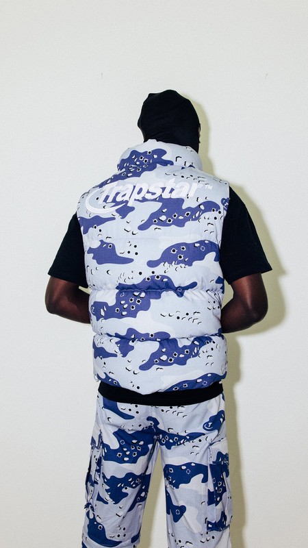 Trapstar Hyperdrive Cargos 青 迷彩 | TS-64861
