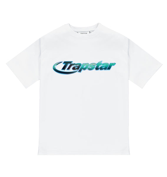 Trapstar Hyperdrive Chrome 白 ターコイズ | TS-65020