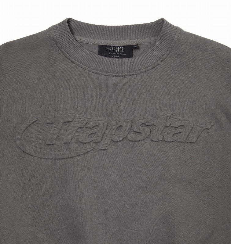 Trapstar Hyperdrive Crewneck グレー | TS-64793