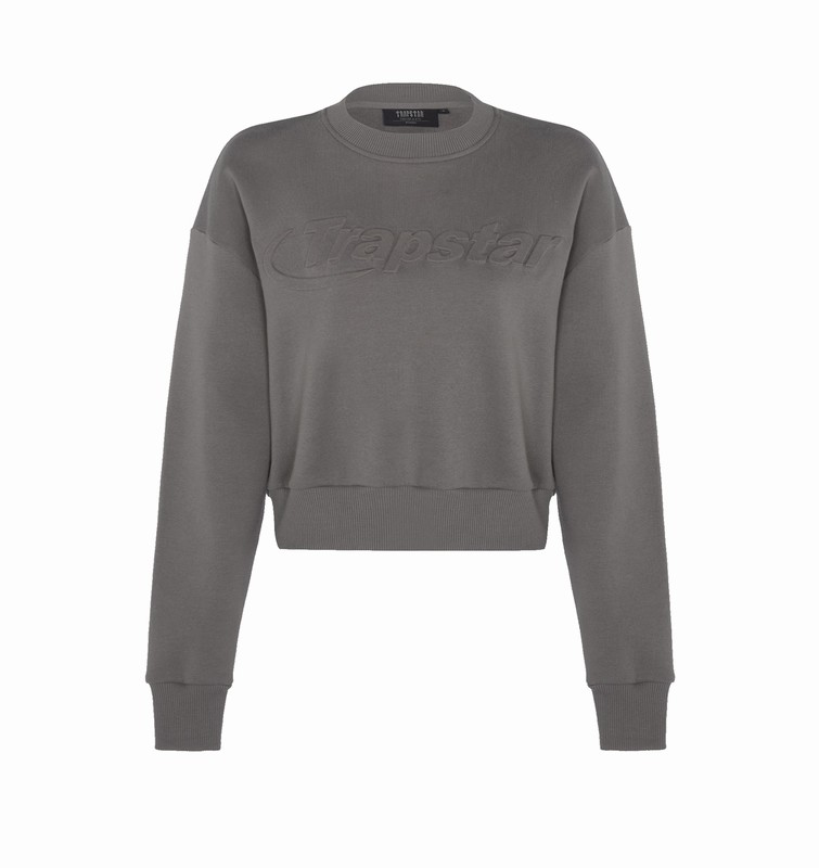 Trapstar Hyperdrive Crewneck グレー | TS-64793