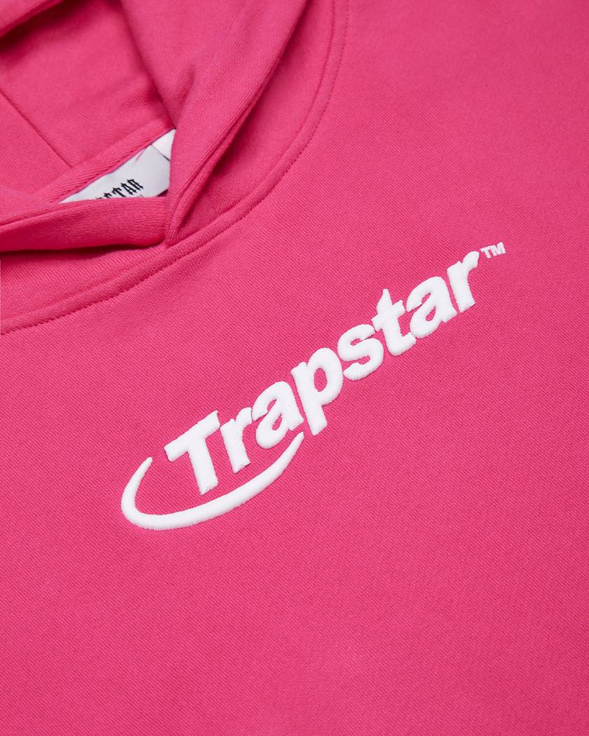 Trapstar Hyperdrive Hoodie ピンク | TS-65350
