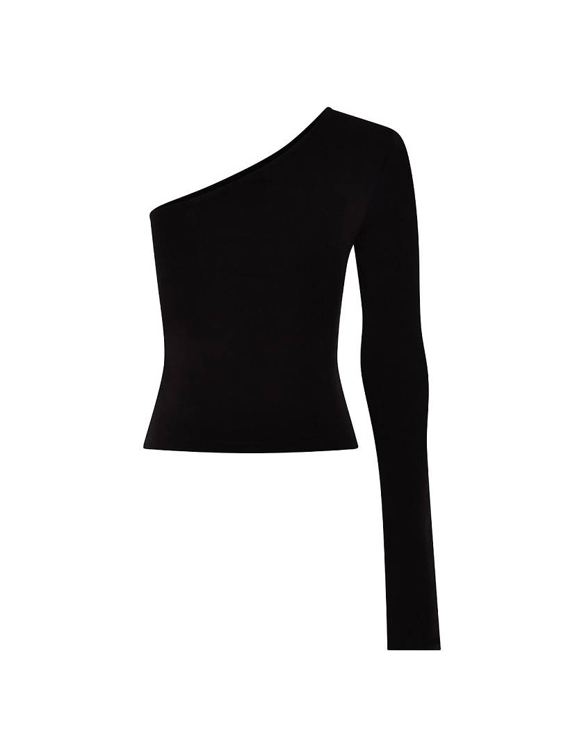Trapstar Hyperdrive One Shoulder Top 黒 | TS-65115