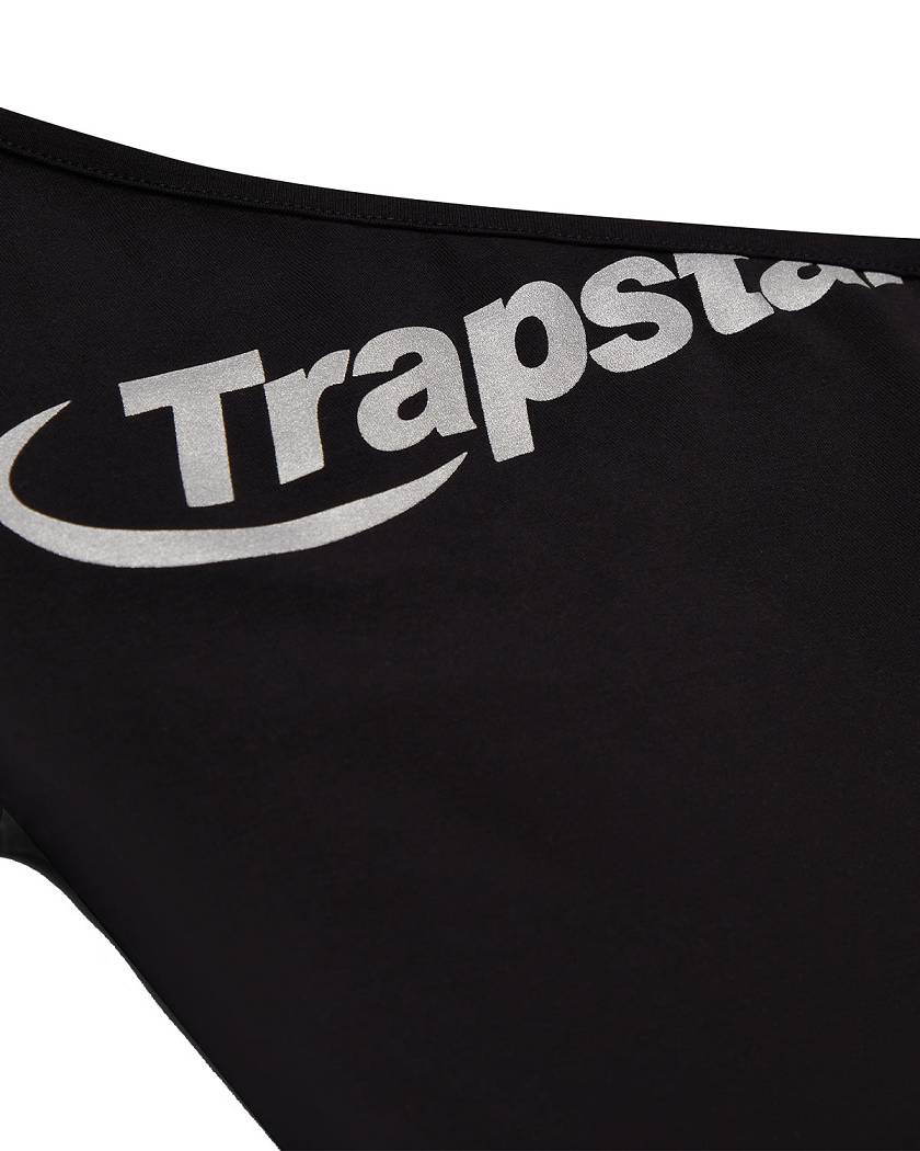Trapstar Hyperdrive One Shoulder Top 黒 | TS-65115