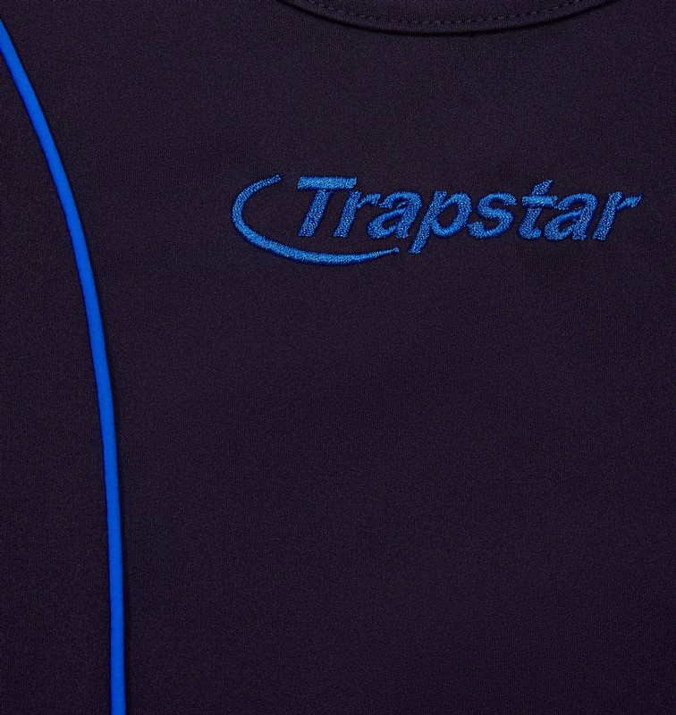 Trapstar Hyperdrive Piping 黒 青 | TS-64823