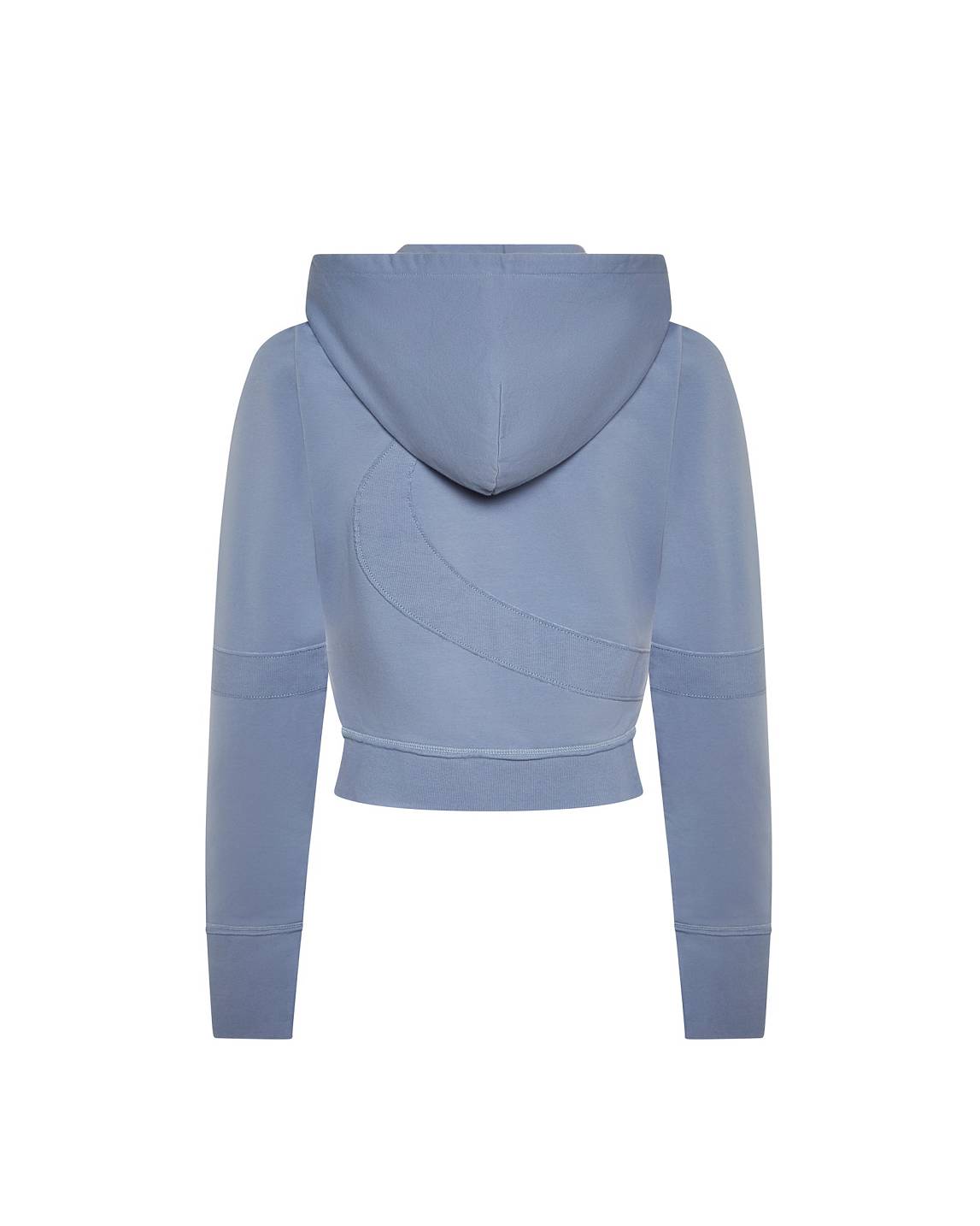 Trapstar Hyperdrive Rib Panel Zip Hoodie 青 | TS-65159