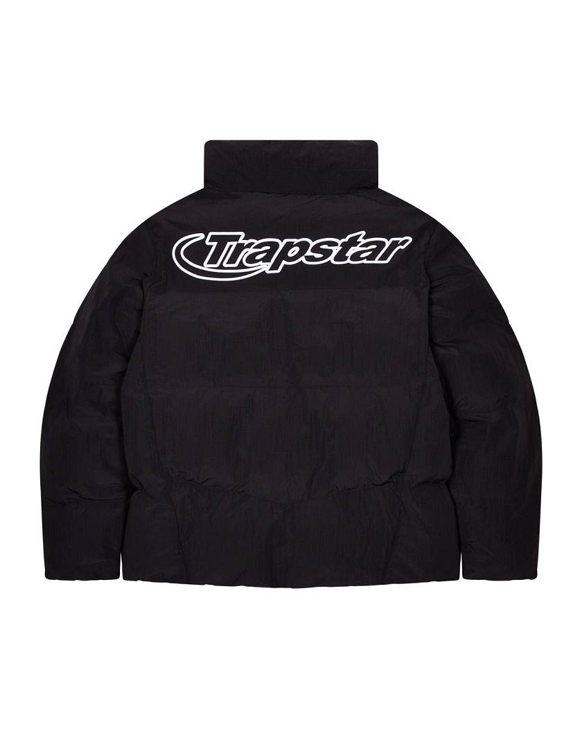 Trapstar Hyperdrive Ripstop Puffer 黒 | TS-65453