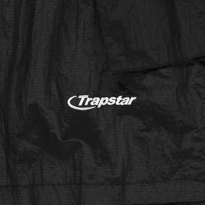 Trapstar Hyperdrive Ripstop Utility Cargos 黒 白 | TS-64780