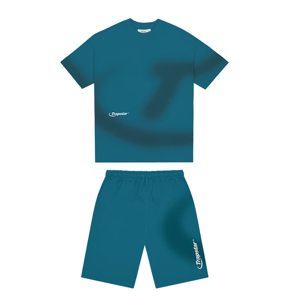 Trapstar Hyperdrive Spray Short ターコイズ | TS-64920