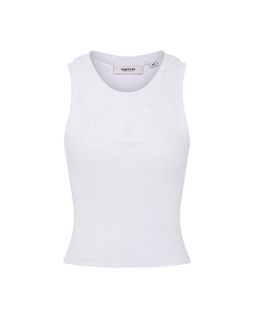 Trapstar Hyperdrive T Mesh Insert Vest 白 | TS-65121