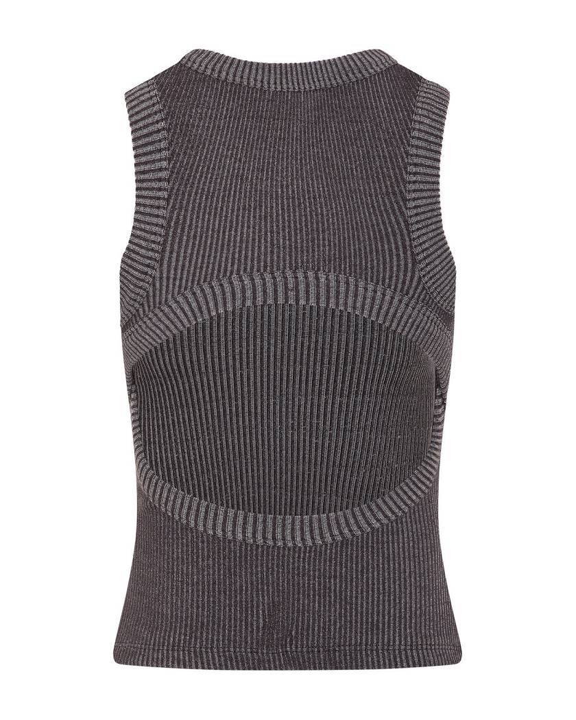 Trapstar Hyperdrive Two Tone Vest 黒 ピンク | TS-65120