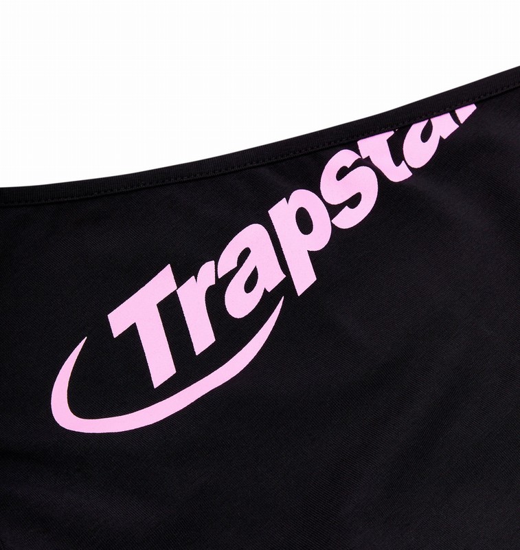 Trapstar Hyperdrive 黒 ピンク | TS-64820