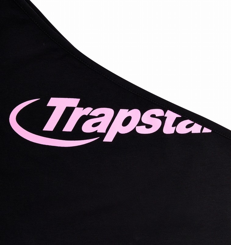 Trapstar Hyperdrive 黒 ピンク | TS-64820