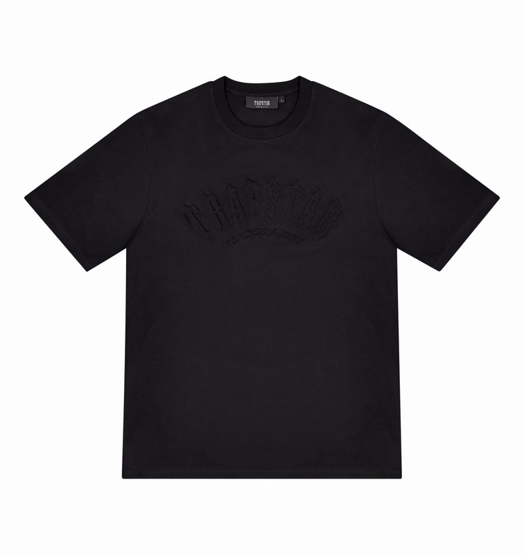 Trapstar Irongate Arch Embossed 黒 | TS-64969