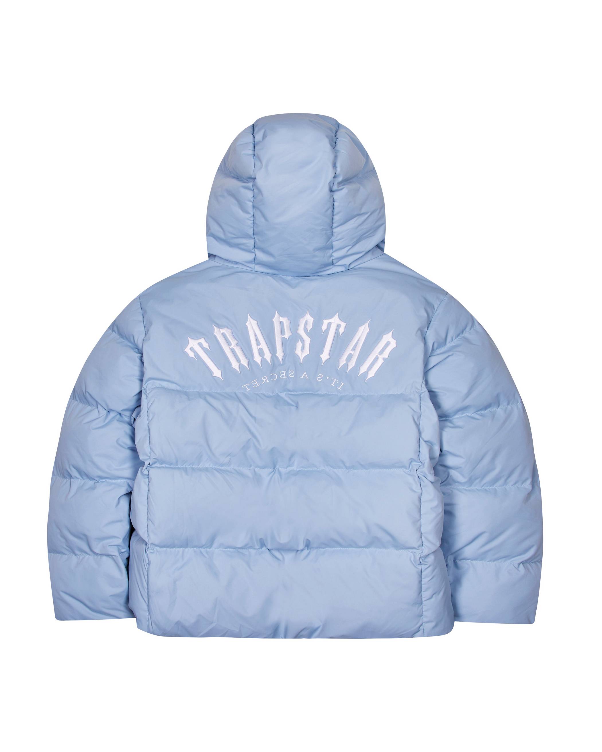 Trapstar Irongate Arch Hooded Puffer 青 | TS-65432