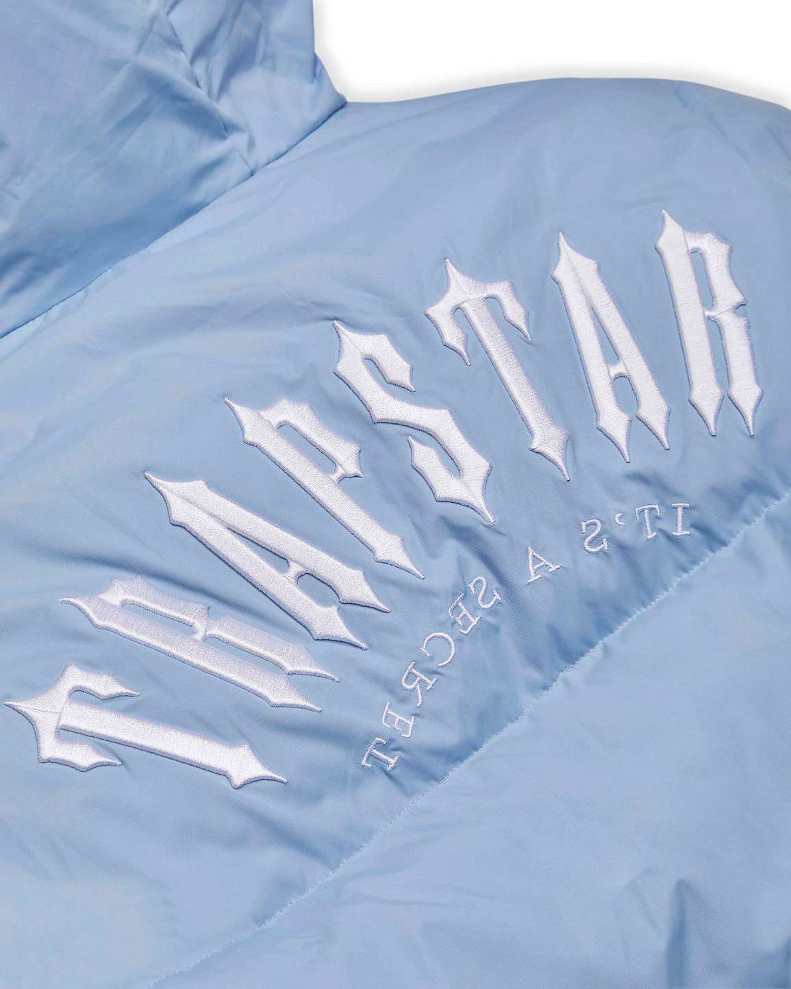 Trapstar Irongate Arch Hooded Puffer 青 | TS-65432