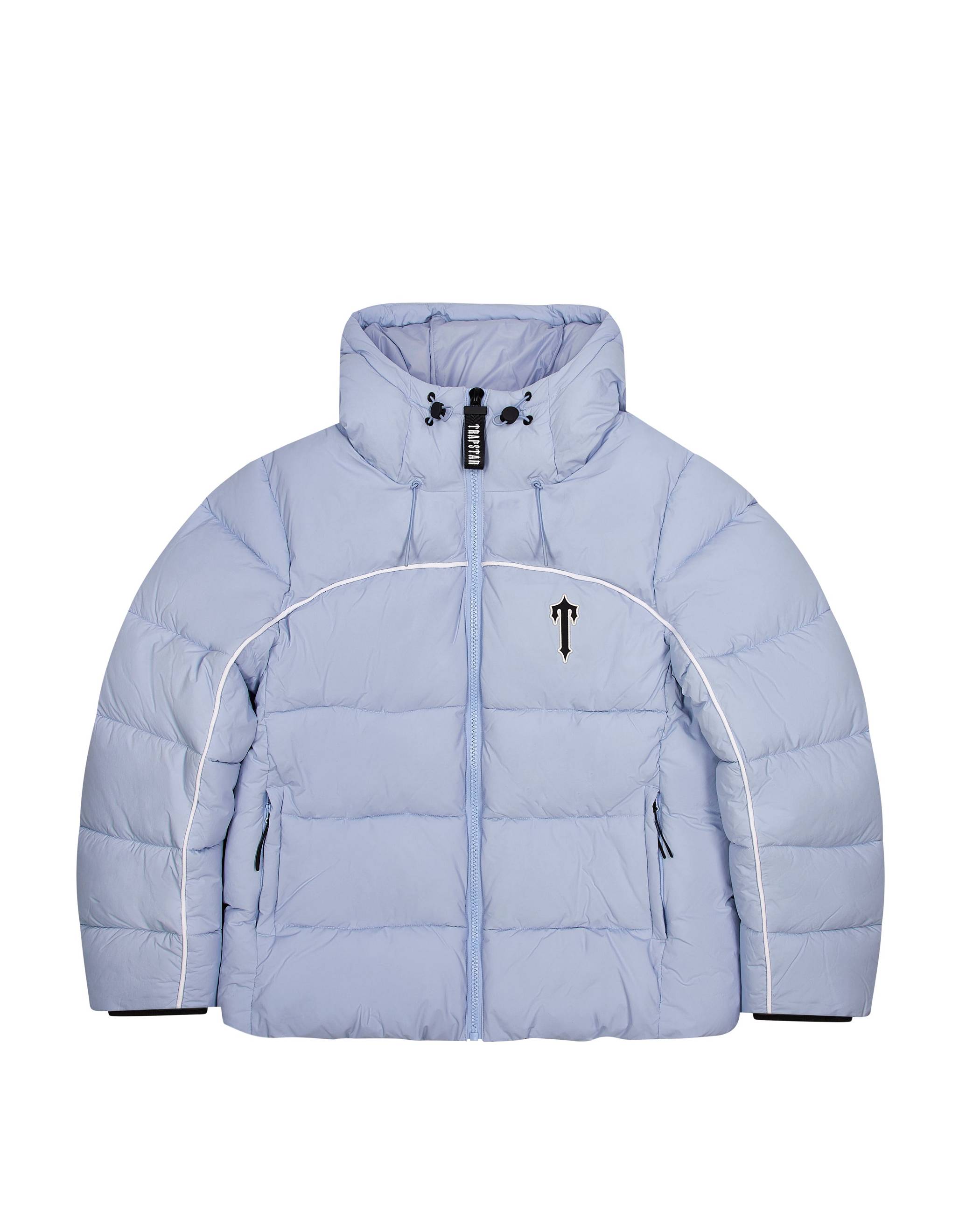Trapstar Irongate Arch Pipping Puffer ライト青 | TS-65438