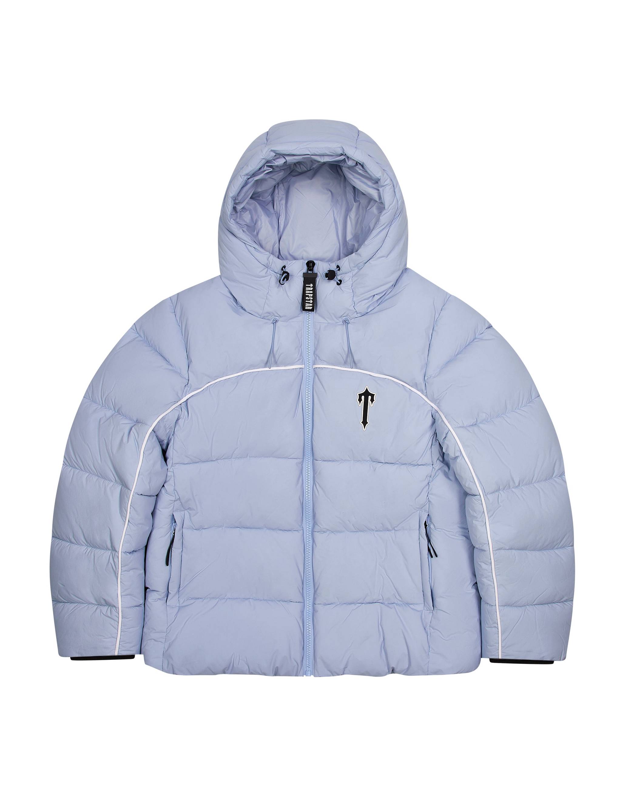 Trapstar Irongate Arch Pipping Puffer ライト青 | TS-65438