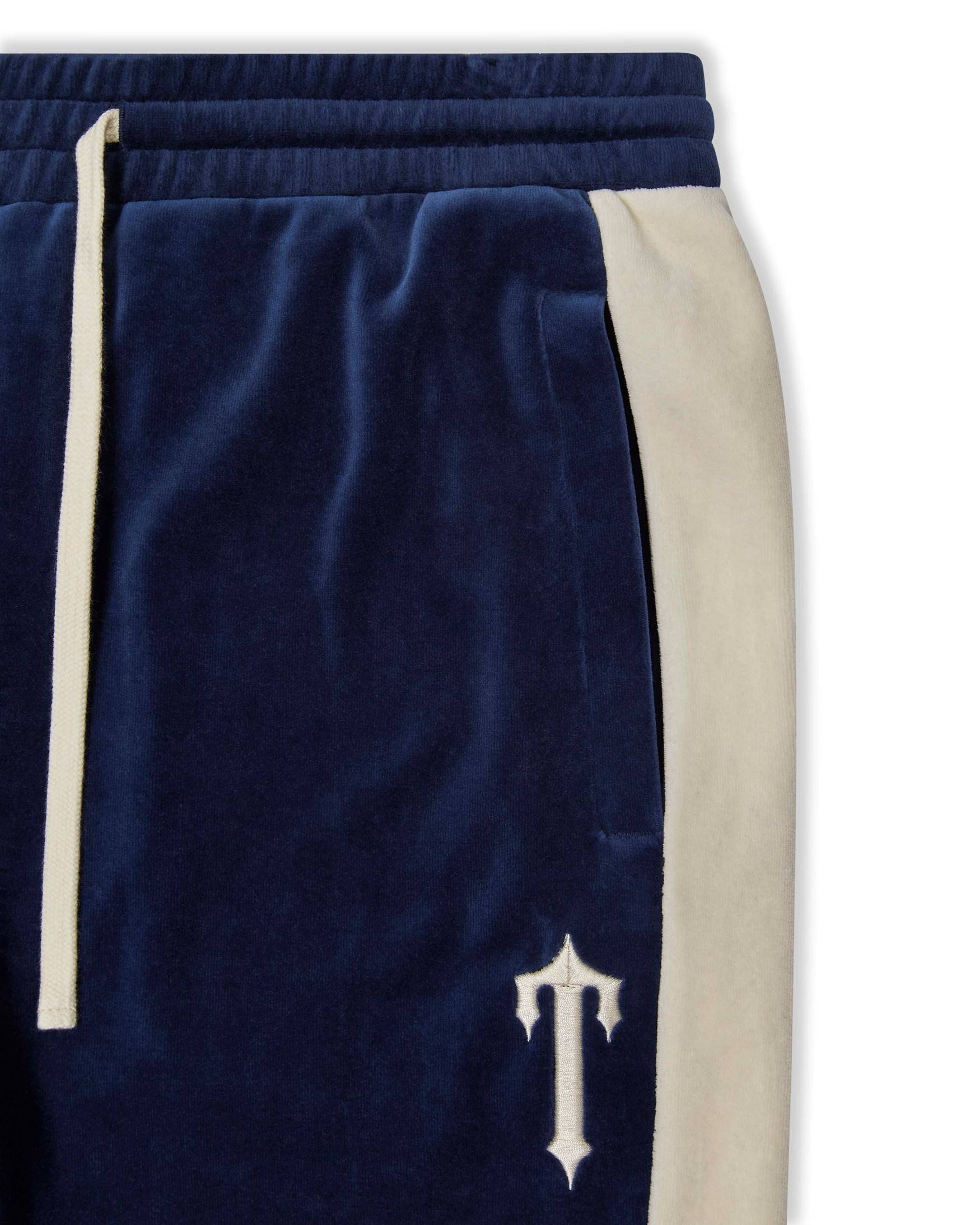 Trapstar Irongate Arch Velour Tracksuit ネイビー | TS-65374