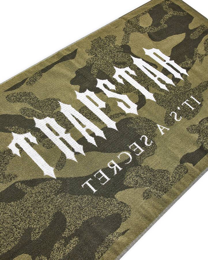 Trapstar Irongate Beach Towel カーキ 迷彩 | TS-65205