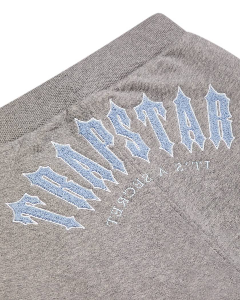 Trapstar Irongate Chenille Slim Fit Track Bottoms グレー | TS-65149