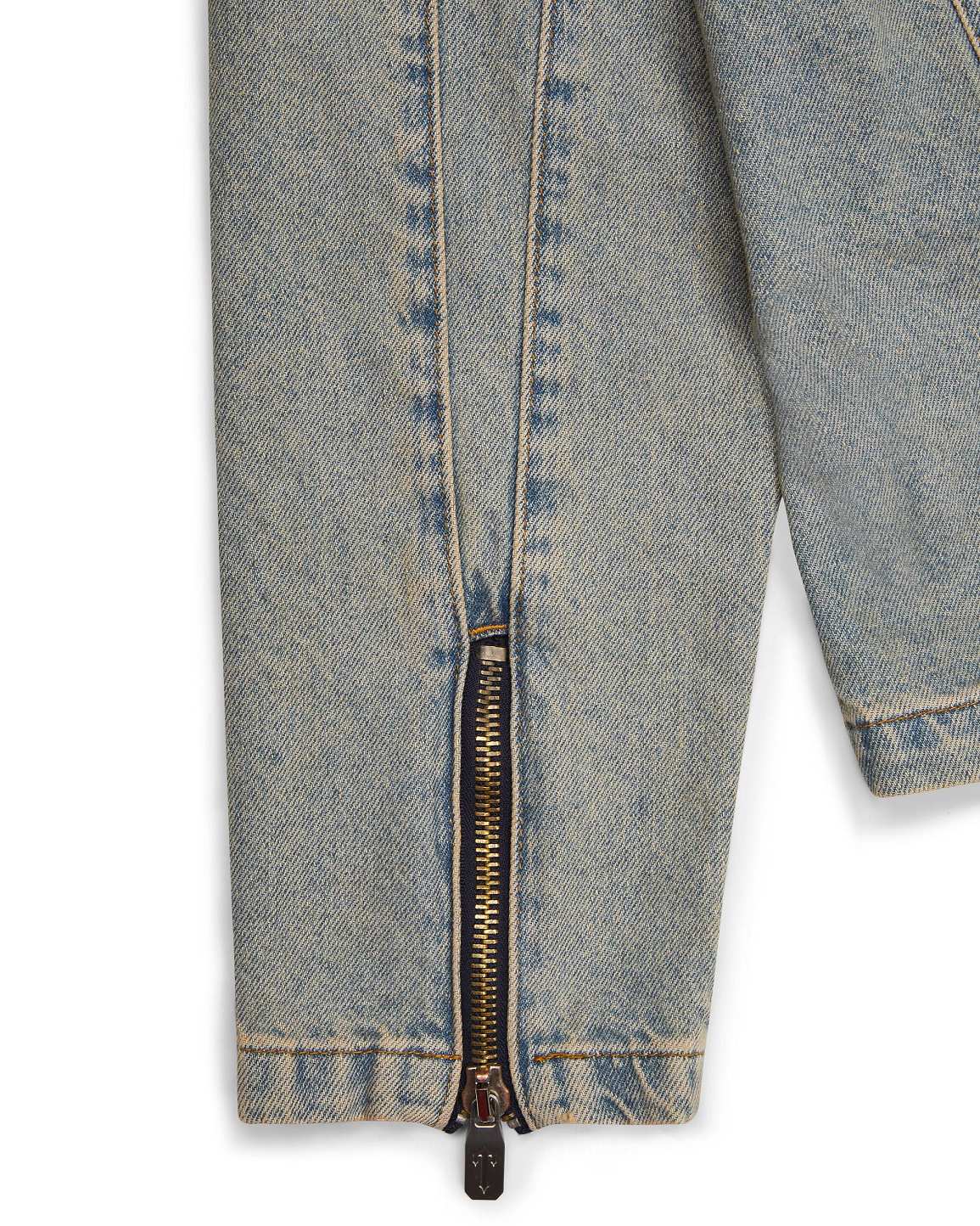 Trapstar Irongate Denim Motocross Jacket 青 | TS-65459