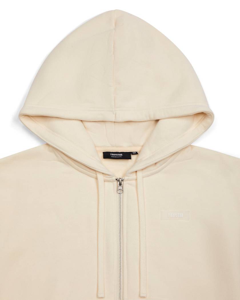 Trapstar Irongate Hoodie with Silicone Badge 白 | TS-65144