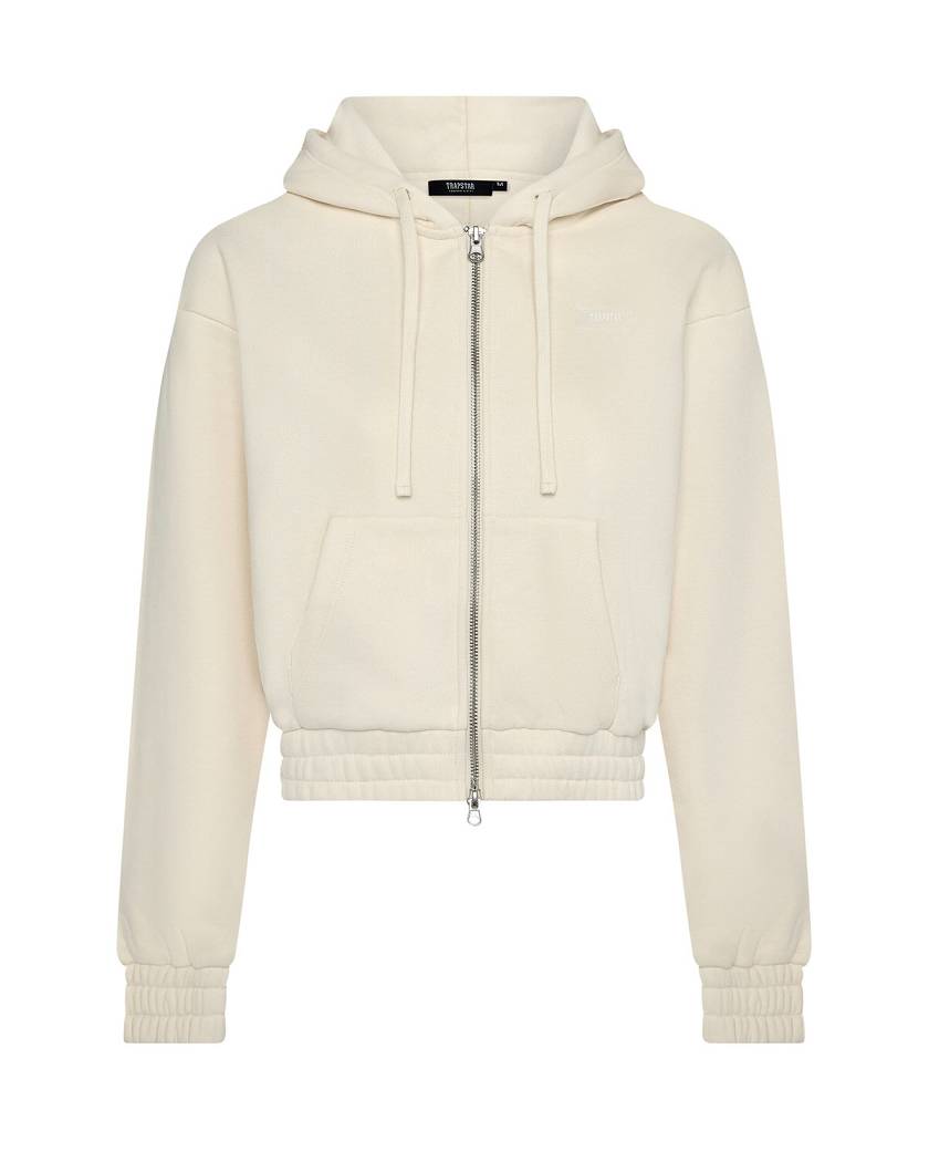 Trapstar Irongate Hoodie with Silicone Badge 白 | TS-65144