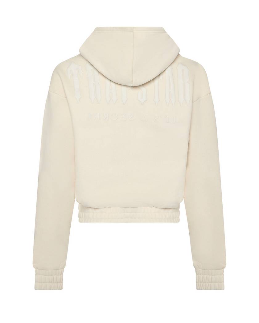 Trapstar Irongate Hoodie with Silicone Badge 白 | TS-65144