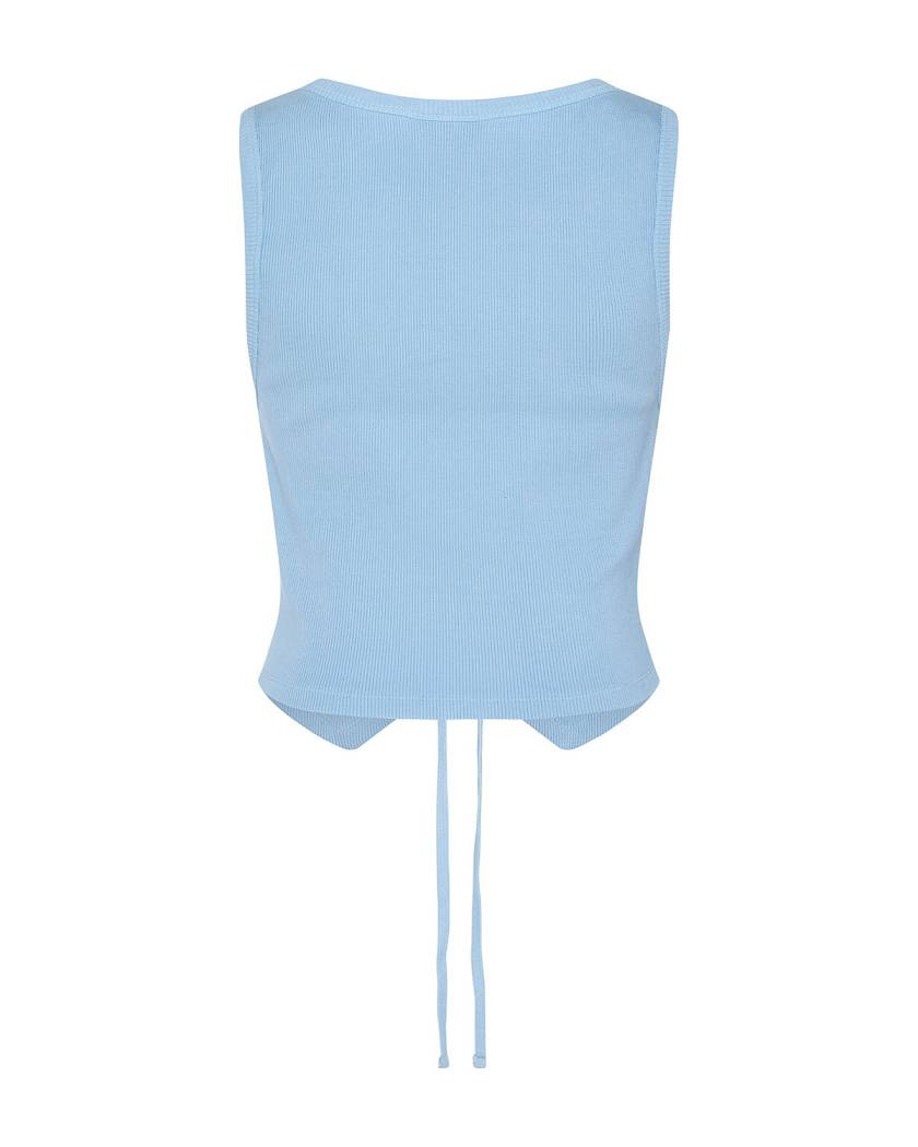 Trapstar Irongate Lace Up Vest 青 | TS-65118