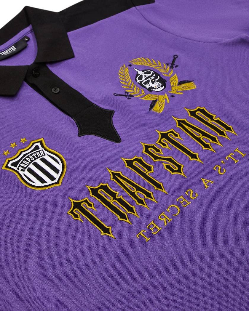 Trapstar Irongate Polo 紫 | TS-65240