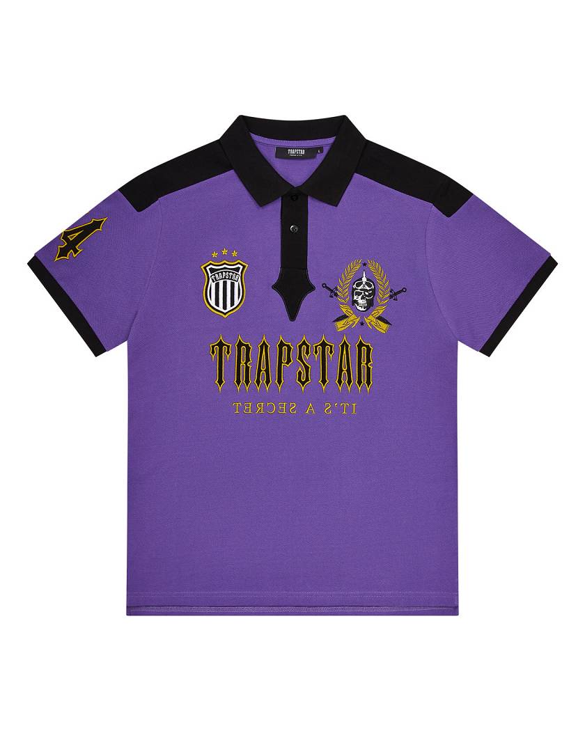 Trapstar Irongate Polo 紫 | TS-65240