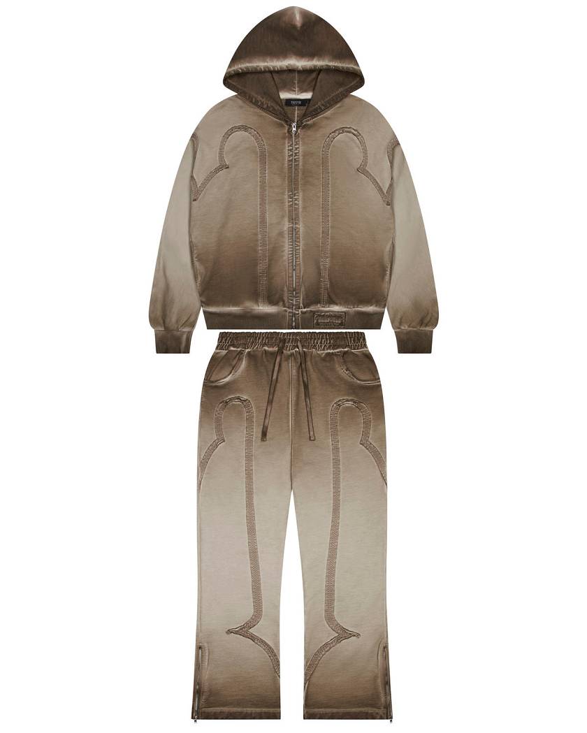 Trapstar Irongate Seam Tracksuit ベージュ | TS-65376