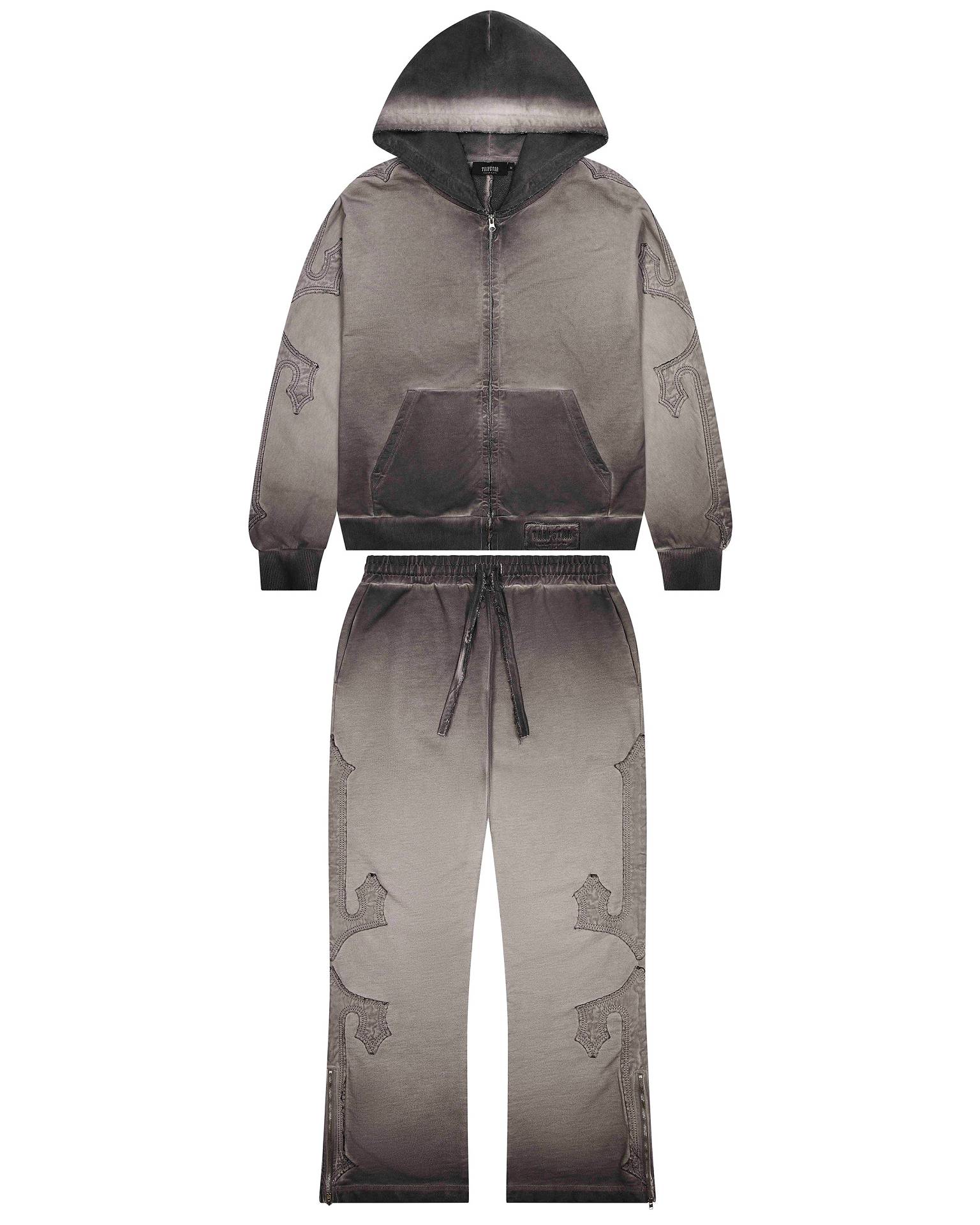 Trapstar Irongate Side Seam Tracksuit 黒 | TS-65372