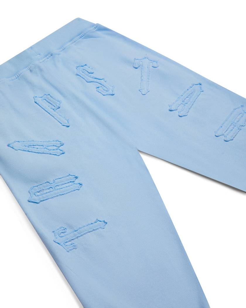Trapstar Irongate Split Leg Jogging Bottoms 青 | TS-65152