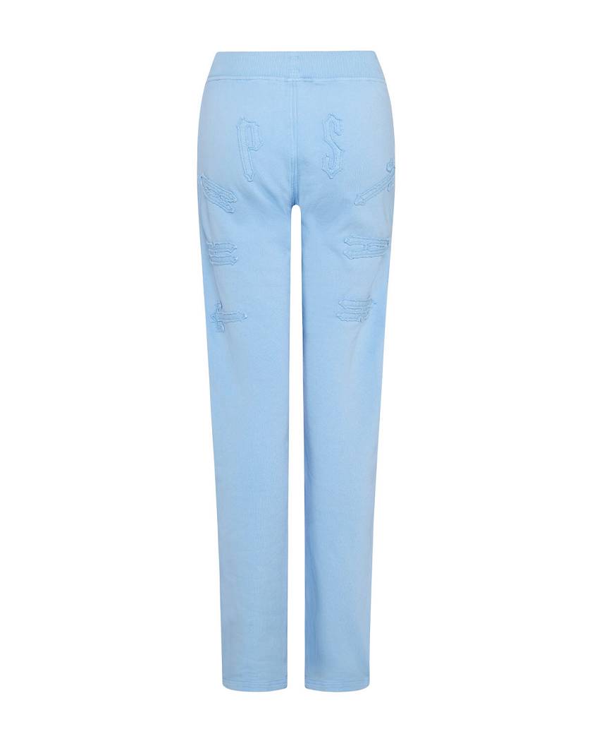 Trapstar Irongate Split Leg Jogging Bottoms 青 | TS-65152