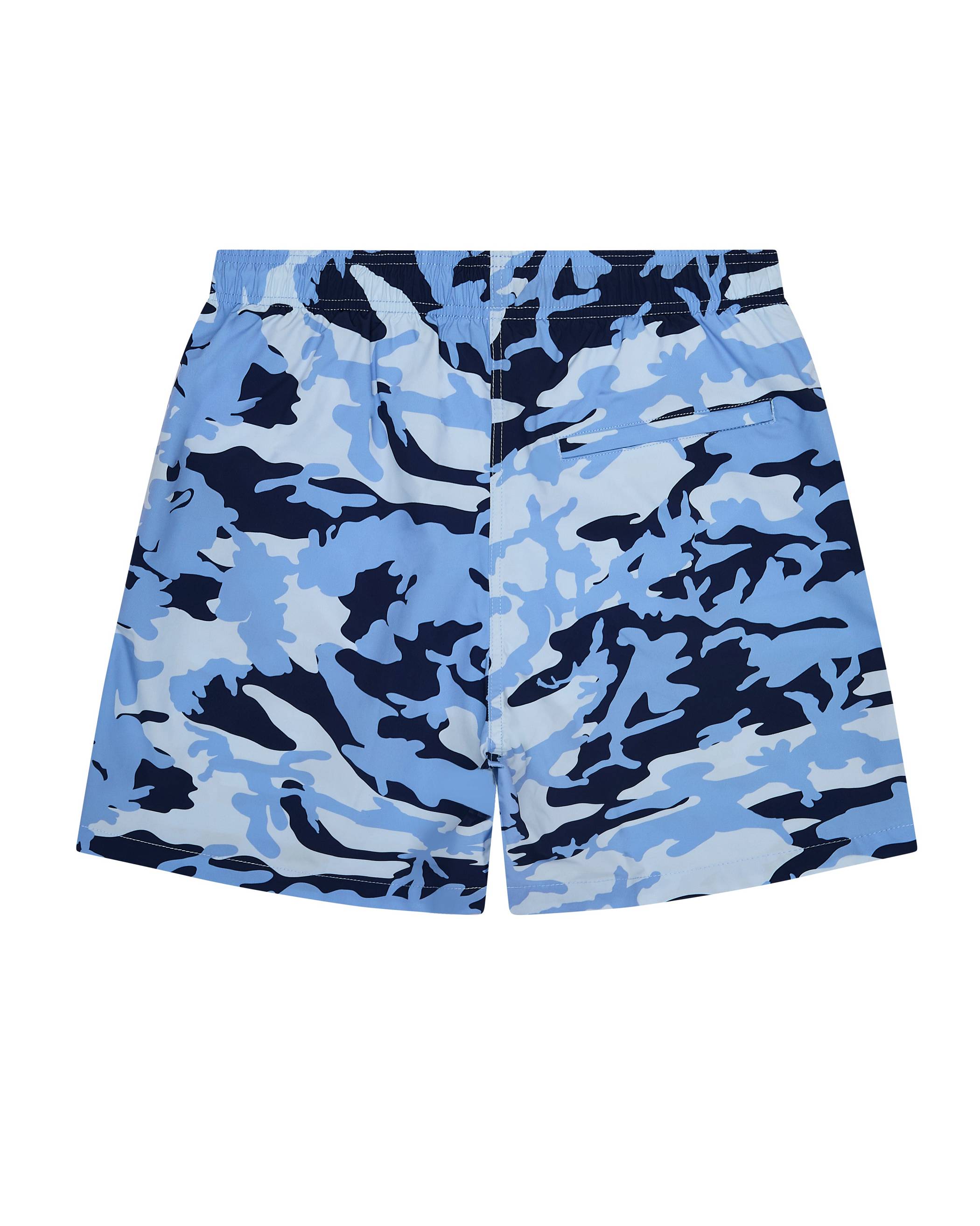 Trapstar Irongate Swim Shorts 青 迷彩 | TS-65298