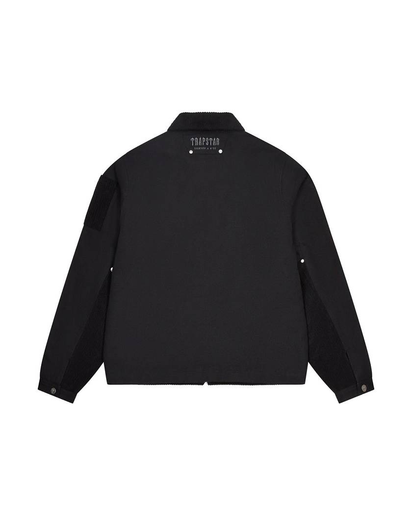 Trapstar Irongate T Coach Jacket 黒 | TS-65460