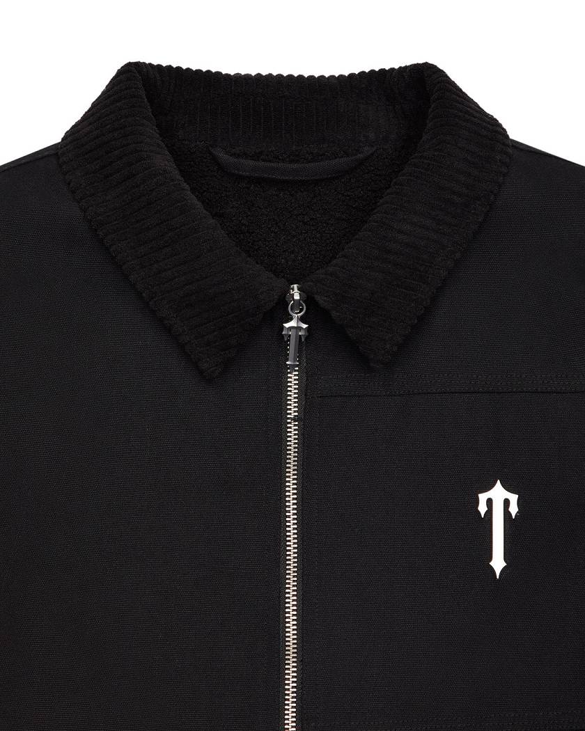 Trapstar Irongate T Coach Jacket 黒 | TS-65460