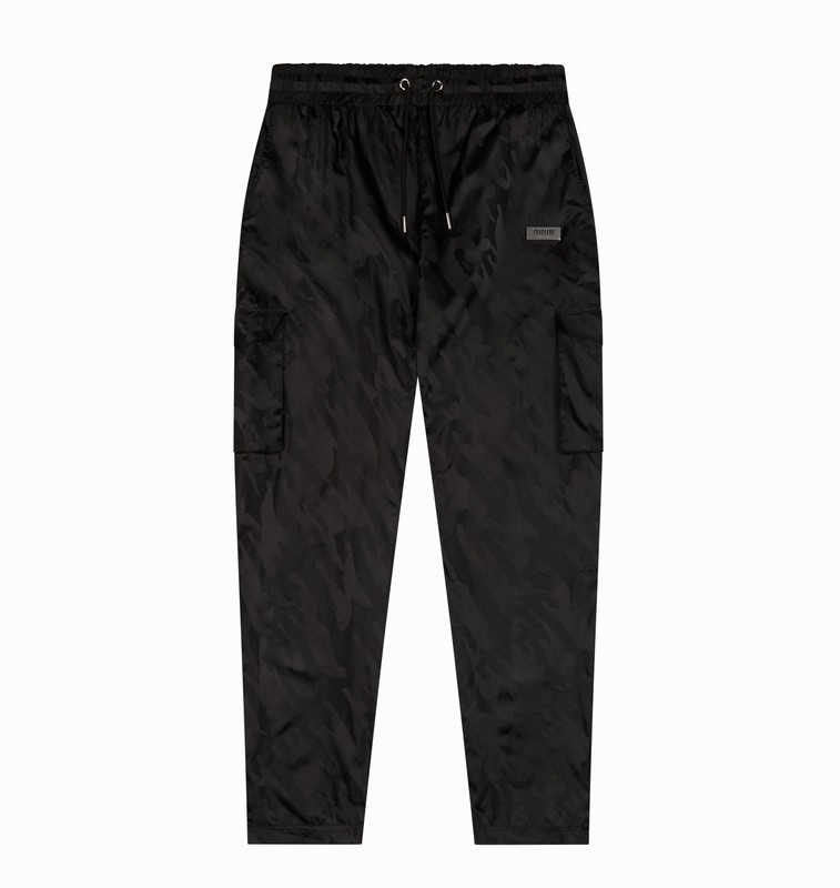 Trapstar Irongate T Jacquard Cargos 黒 | TS-64860