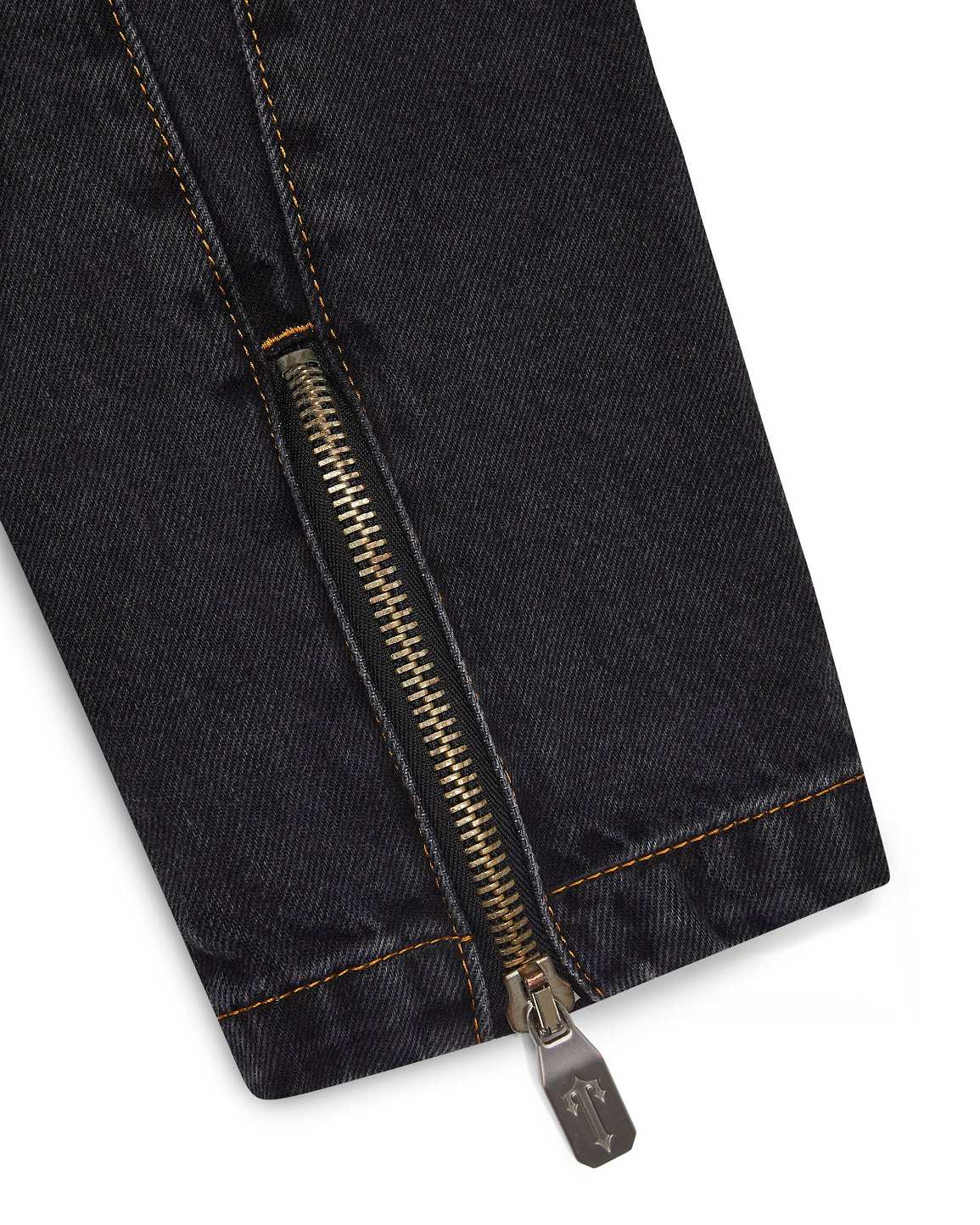 Trapstar Irongate T Panel Denim Jacket 黒 | TS-65456