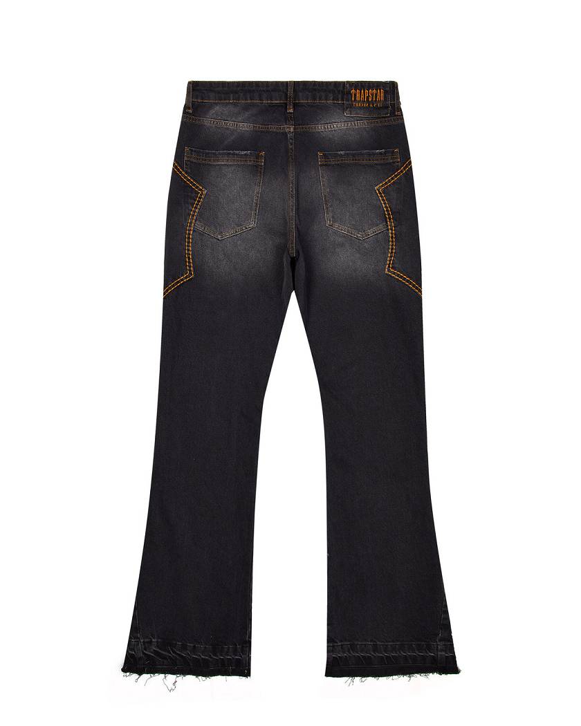 Trapstar Irongate T Panel Denim Jeans 青 | TS-65315