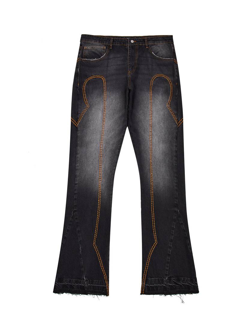 Trapstar Irongate T Panel Denim Jeans 青 | TS-65315