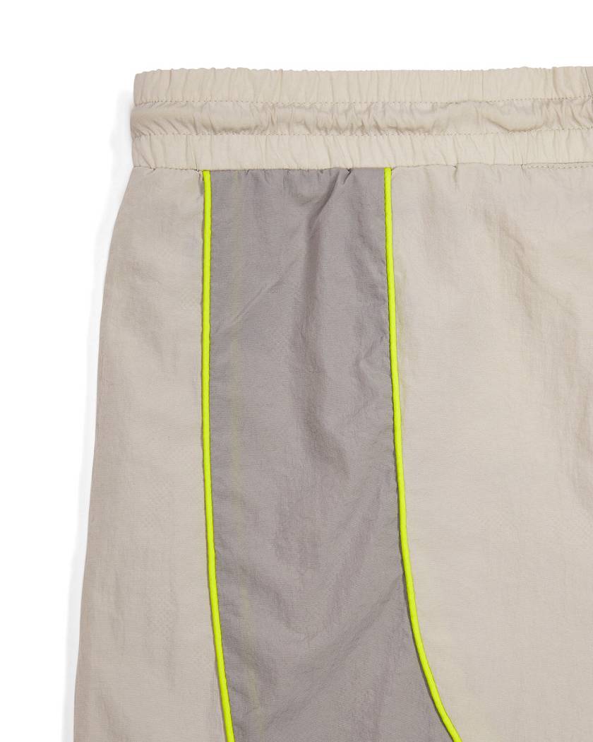 Trapstar Irongate T Panel Shell Shorts Greige | TS-65308