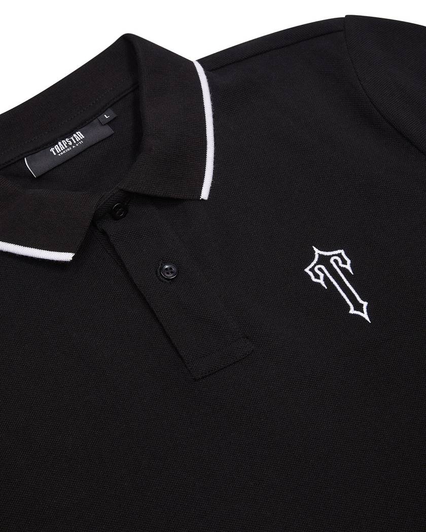 Trapstar Irongate T Polo 黒 | TS-65238