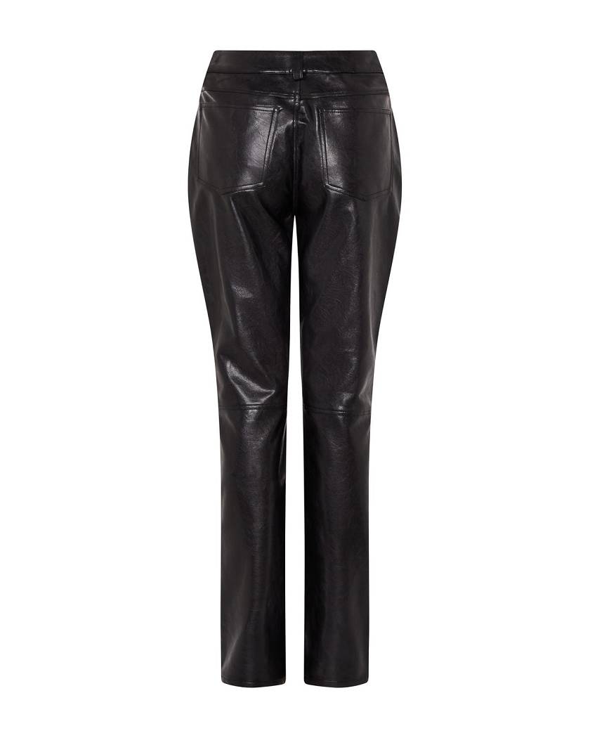 Trapstar Irongate T Stud Vegan Leather Pants 黒 | TS-65112