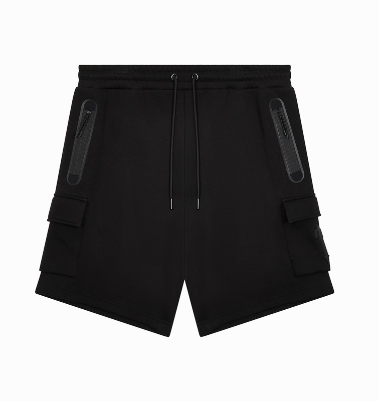 Trapstar Irongate T Tech Zip Shorts 黒 | TS-64899