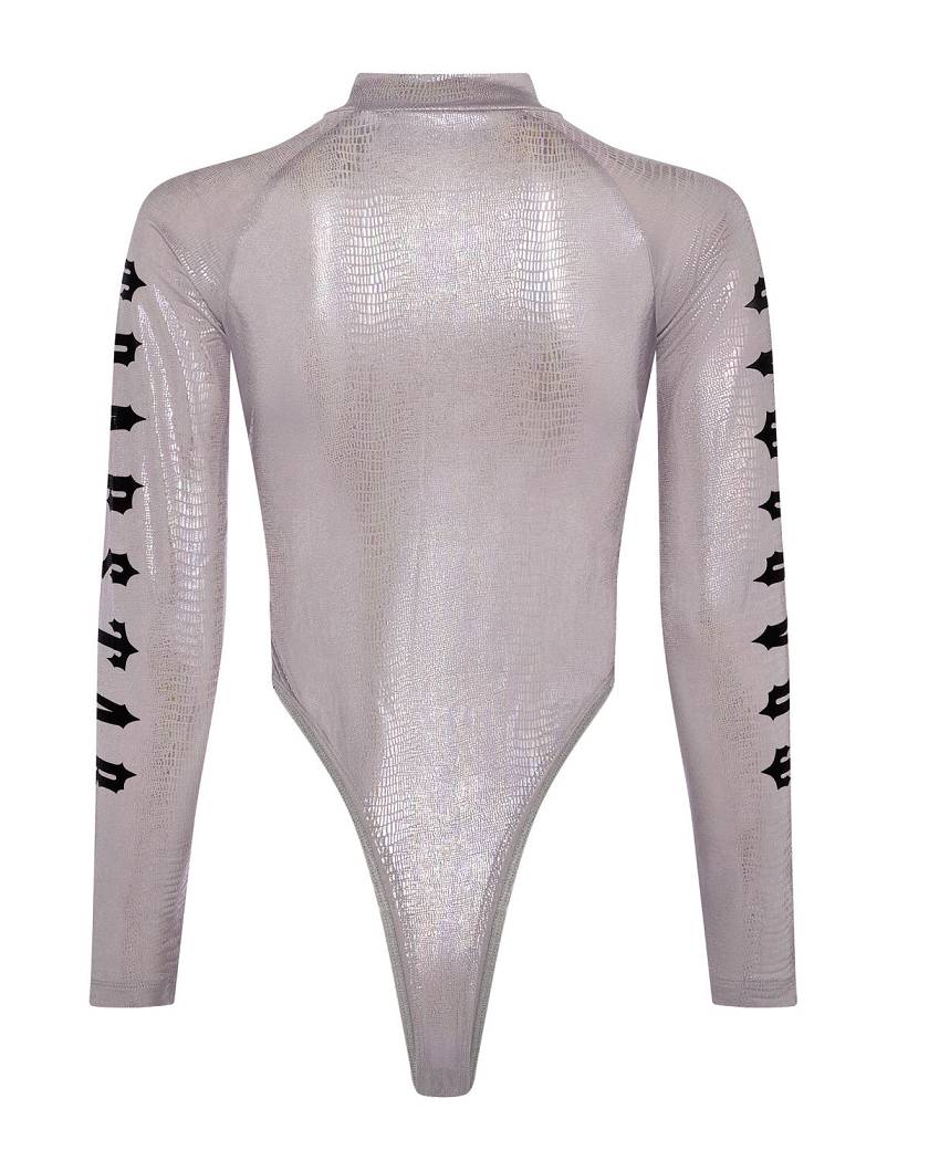 Trapstar Irongate Zipped Bodysuit シルバー | TS-65113