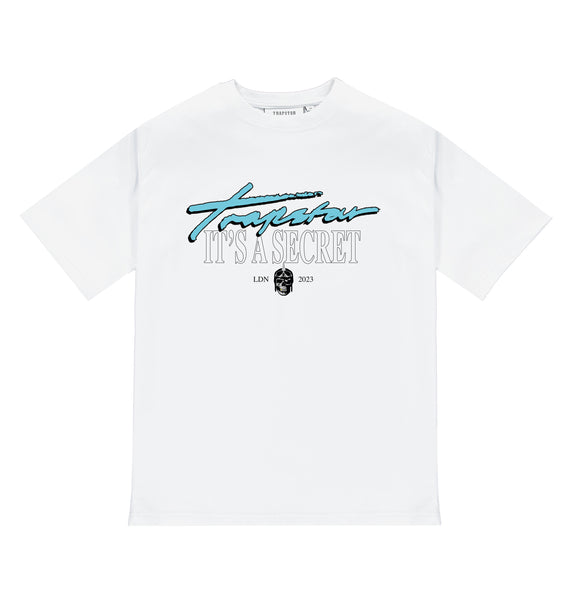 Trapstar It's A Secret 2023 白 ターコイズ | TS-64973