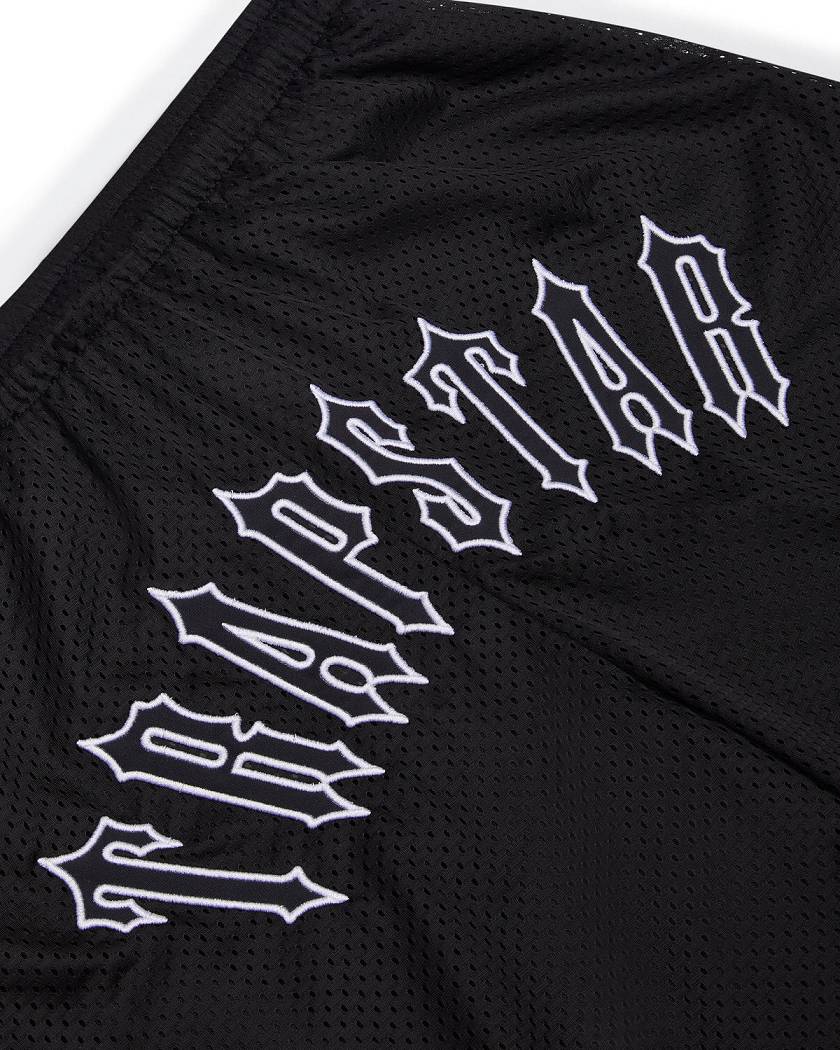 Trapstar It's A Secret Irongate Arch Shorts 黒 | TS-65297